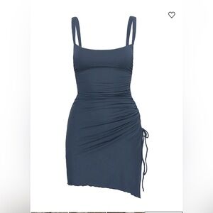 Princess Polly Navy Midi Dress